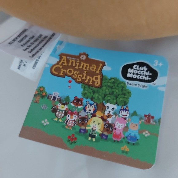 Animal Crossing Plush Pillow Head Tom Nook 15 Inch Club Mocchi Mocchi Nintendo - Picture 2 of 12